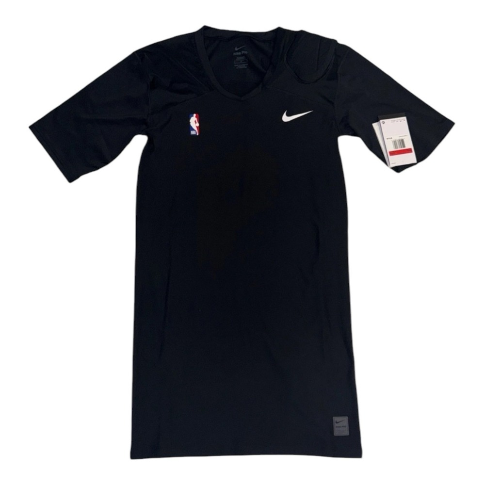 Nike NBA Elite Pro Compression Padded Jersey Men's Large Tall Black BQ2382-010
